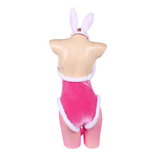 Laden Sie das Bild in den Galerie-Viewer, Prinzessin Peach rosa Bunny Girl Outfit Super Mario Peach Cosplay Kostüm