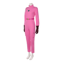 Laden Sie das Bild in den Galerie-Viewer, Prinzessin Peach rosa Jumpsuit Der Super Mario Galaxy Film Cosplay Kostüm