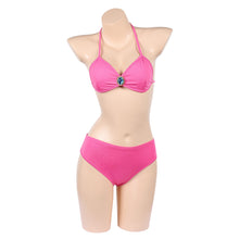 Laden Sie das Bild in den Galerie-Viewer, Prinzessin Peach Sommer Bademode 3tlg. Badeanzug Cosplay Outfit