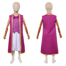 Laden Sie das Bild in den Galerie-Viewer, Purple Council Toad Kinder Kostüm The Super Mario Bros. Movie Cosplay Outfit