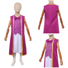 Laden Sie das Bild in den Galerie-Viewer, Purple Council Toad Kinder Kostüm The Super Mario Bros. Movie Cosplay Outfit
