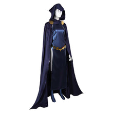 Laden Sie das Bild in den Galerie-Viewer, Raven Jumpsuit Teen Titans Raven Cosplay Kostüm Set
