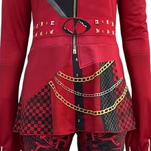 Laden Sie das Bild in den Galerie-Viewer, Red Kostüm Set Descendants 2026 Red Cosplay Outfit