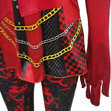 Laden Sie das Bild in den Galerie-Viewer, Red Kostüm Set Descendants 2026 Red Cosplay Outfit