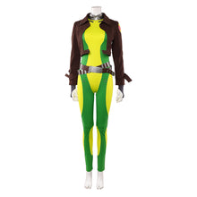 Laden Sie das Bild in den Galerie-Viewer, Rogue Marvel Rivals Mrs. X gelb Jumpsuit Cosplay Kostüm