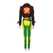 Laden Sie das Bild in den Galerie-Viewer, Rogue Marvel Rivals Mrs. X gelb Jumpsuit Cosplay Kostüm