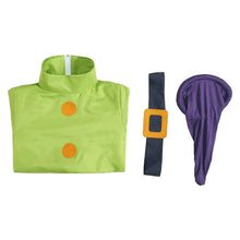 Laden Sie das Bild in den Galerie-Viewer, Seppl grün Kostüm Schneewittchen Dopey Cosplay Outfit