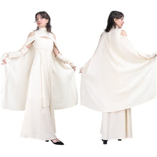 Laden Sie das Bild in den Galerie-Viewer, Sheltay Retrac weiß Outfit Alderaan Sheltay Cosplay Kostüm