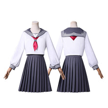 Laden Sie das Bild in den Galerie-Viewer, Silent Hill F Hinako Shimizu weiß Uniform Cosplay Outfits