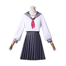 Laden Sie das Bild in den Galerie-Viewer, Silent Hill F Hinako Shimizu weiß Uniform Cosplay Outfits