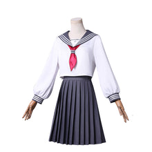 Laden Sie das Bild in den Galerie-Viewer, Silent Hill F Hinako Shimizu weiß Uniform Cosplay Outfits