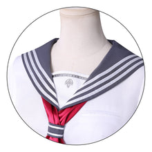 Laden Sie das Bild in den Galerie-Viewer, Silent Hill F Hinako Shimizu weiß Uniform Cosplay Outfits