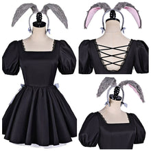 Laden Sie das Bild in den Galerie-Viewer, Sua schwarz Kleid Alien Stage Sua Bühnenkleidung Cosplay Outfit