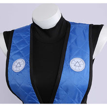 Laden Sie das Bild in den Galerie-Viewer, Sub-Zero Kostüm Set Mortal Kombat 2026 Sub-Zero Cosplay Outfit