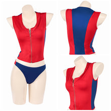 Laden Sie das Bild in den Galerie-Viewer, Summer Quinn Sommer Badeanzug Baywatch Roberta 2tlg. Bademode Cosplay Outfit