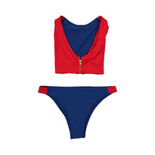 Laden Sie das Bild in den Galerie-Viewer, Summer Quinn Sommer Badeanzug Baywatch Roberta 2tlg. Bademode Cosplay Outfit