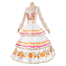 Laden Sie das Bild in den Galerie-Viewer, Tag der Toten Día de Muertos CoCo La Catrina Kleid Cosplay Kostüm