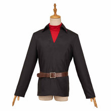 Laden Sie das Bild in den Galerie-Viewer, The Black Phone The Grabber schwarz Kostüm Cosplay Outfits