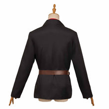 Laden Sie das Bild in den Galerie-Viewer, The Black Phone The Grabber schwarz Kostüm Cosplay Outfits
