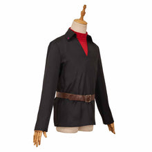 Laden Sie das Bild in den Galerie-Viewer, The Black Phone The Grabber schwarz Kostüm Cosplay Outfits