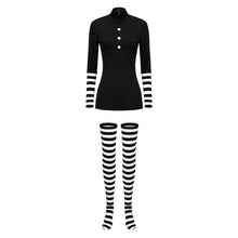 Laden Sie das Bild in den Galerie-Viewer, The Puppet FNAF schwarz Kostüm Five Nights at Freddy‘s Marionette Cosplay Outfit