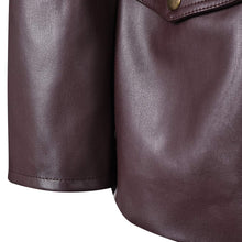 Laden Sie das Bild in den Galerie-Viewer, The Walking Dead Carol Peletier Kunstleder Jacke Cosplay Outfits