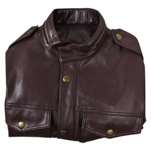 Laden Sie das Bild in den Galerie-Viewer, The Walking Dead Carol Peletier Kunstleder Jacke Cosplay Outfits