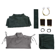 Laden Sie das Bild in den Galerie-Viewer, Toph Beifong grau Kostüm Set Avatar: The Last Airbender Toph Cosplay Outfit