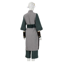 Laden Sie das Bild in den Galerie-Viewer, Toph Beifong grau Kostüm Set Avatar: The Last Airbender Toph Cosplay Outfit