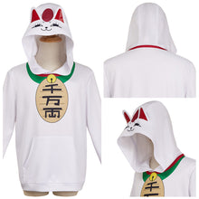 Laden Sie das Bild in den Galerie-Viewer, Turbo Granny weiß Hoodie Dandadan Granny Outfits
