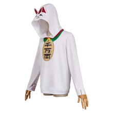 Laden Sie das Bild in den Galerie-Viewer, Turbo Granny weiß Hoodie Dandadan Granny Outfits