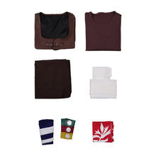 Laden Sie das Bild in den Galerie-Viewer, Usopp Kostüm Set One Piece Usopp braun Cosplay Outfit