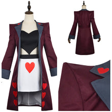 Laden Sie das Bild in den Galerie-Viewer, Velvette Kostüm Set Hazbin Hotel Hellaversa Velvette Cosplay Outfits