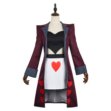 Laden Sie das Bild in den Galerie-Viewer, Velvette Kostüm Set Hazbin Hotel Hellaversa Velvette Cosplay Outfits