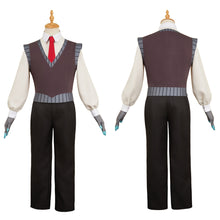 Laden Sie das Bild in den Galerie-Viewer, Vincent Whittman grau Kostüm Set Hazbin Hotel 2 Vox Cosplay Outfits