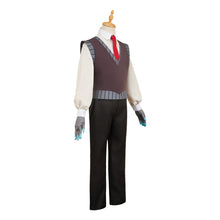 Laden Sie das Bild in den Galerie-Viewer, Vincent Whittman grau Kostüm Set Hazbin Hotel 2 Vox Cosplay Outfits
