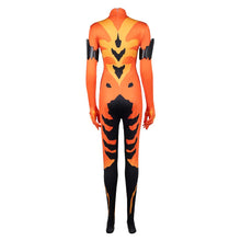 Laden Sie das Bild in den Galerie-Viewer, Volcanikka orange Jumpsuit Invincible Volcanikka Cosplay Outfit