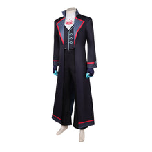 Laden Sie das Bild in den Galerie-Viewer, Vox schwarz Kostüm Hazbin Hotel 2025 Vincent Whittman Cosplay Outfits