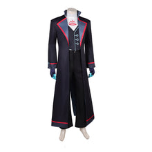 Laden Sie das Bild in den Galerie-Viewer, Vox schwarz Kostüm Hazbin Hotel 2025 Vincent Whittman Cosplay Outfits