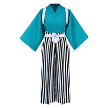 Laden Sie das Bild in den Galerie-Viewer, Wano Country Arc Usopp blau Kimono One Piece Usopp Cosplay Outfit