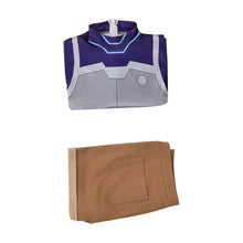 Laden Sie das Bild in den Galerie-Viewer, Zoe Thompson blau Kostüm Set Invincible Tech Jacket Cosplay Outfit
