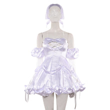 Laden Sie das Bild in den Galerie-Viewer, Zombie Stage AU Sua weiß Outfit Alien Stage Sua Cosplay Kostüm