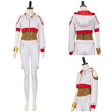 Laden Sie das Bild in den Galerie-Viewer, Zombies 4: Dawn of the Vampires Nova Bright weiß Kostüm Cosplay Outfits