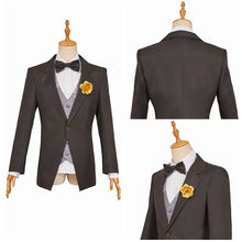 Laden Sie das Bild in den Galerie-Viewer, Zootopia 20250 Nick Wilde schwarz Anzug Zoomania Nick Cosplay Outfits