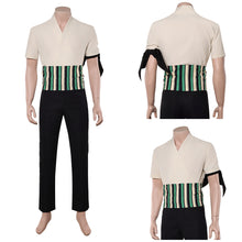 Laden Sie das Bild in den Galerie-Viewer, Zoro Kostüm Set One Piece Roronoa Zoro Cosplay Outfit