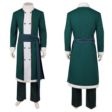 Laden Sie das Bild in den Galerie-Viewer, Zorro grün Kostüm One Piece: Into The Grand Line - Fan Event Zoro Cosplay Outfit