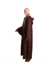 Laden Sie das Bild in den Galerie-Viewer, Star Wars Jedi Kenobi TUNIC Cosplay Kostüm Braun