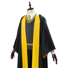 Laden Sie das Bild in den Galerie-Viewer, Harry Potter Haus Hufflepuff Schuluniform Cosplay Halloween Karneval Kostüm