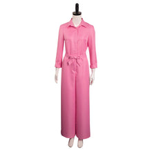 Laden Sie das Bild in den Galerie-Viewer, 2023 Barbie, Margot Robbie Barbie Damen rosa Jumpsuit Cosplay Kostüm Alltagskleidung