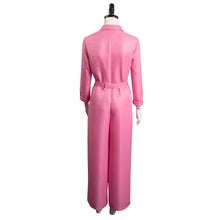 Laden Sie das Bild in den Galerie-Viewer, 2023 Barbie, Margot Robbie Barbie Damen rosa Jumpsuit Cosplay Kostüm Alltagskleidung